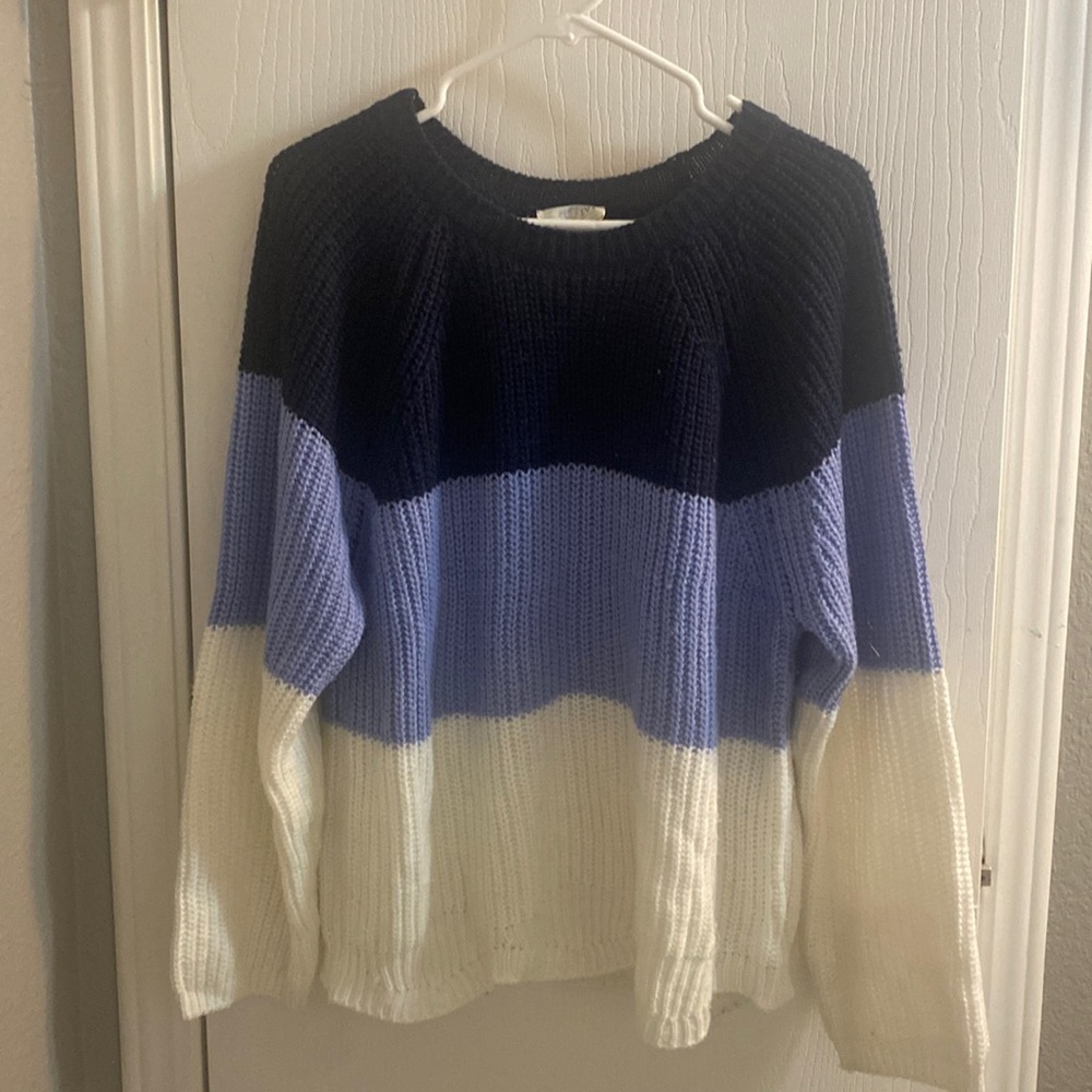 chunky knit sweater
